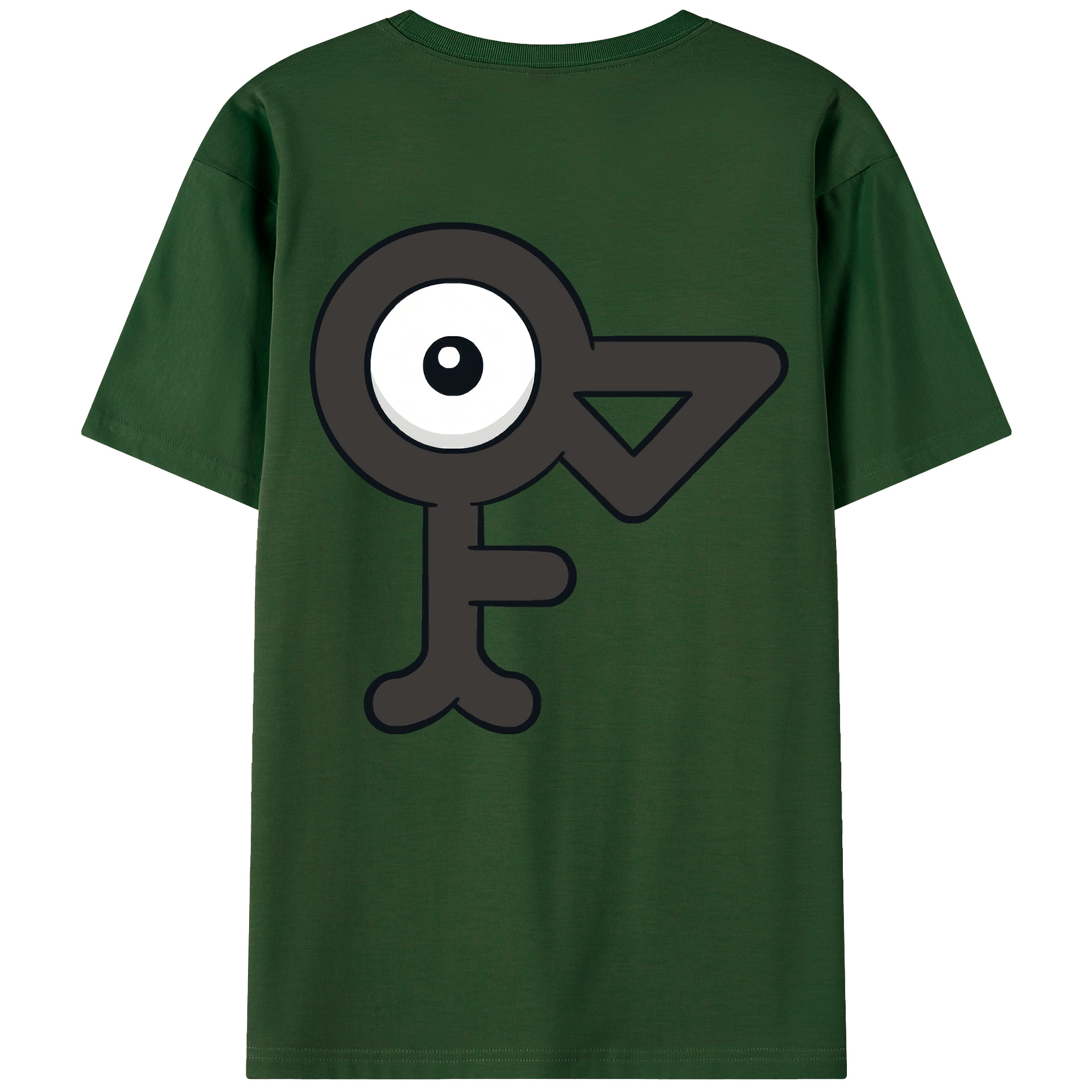 （画像用） ポケットモンスター Pokémon 綿100％半袖Tシャツ（背面プリント）